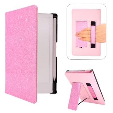 Imagem de Caweet Capa de suporte para Remarkable Paper Pro Move (7,3 polegadas) - Capa protetora rígida de background, capa dobrável tipo livro com função dormir / despertar carro, porta-canetas e alças de mão