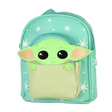 Imagem de Bioworld Mini mochila de ombro Star Wars The Mandalorian Baby Groku The Child