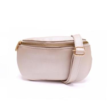 Imagem de Bolsa Pochete Pérola Feminina Estilosa com Alça Ajustável – Bolsa Transversal Versátil e Sofisticada, Design Moderno e Minimalista para Looks Elegantes