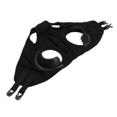 Imagem de Fabater Cobertura de Olho de Cavalo Blinder de Cavalo Respirável para Suprimentos de Arnês Equestre, Ajuste Antiderrapante Seguro para Desempenho Aprimorado, Equipamento de Corrida de Poliéster de