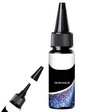 Imagem de Verniz Gel Transparente Para Unhas,Cola Adesiva Para Manicure Com 30 Mililitros,Gel Multifuncional De Mistura - Para Projeto Pratica De Salon Uso Domestico E Em Festas