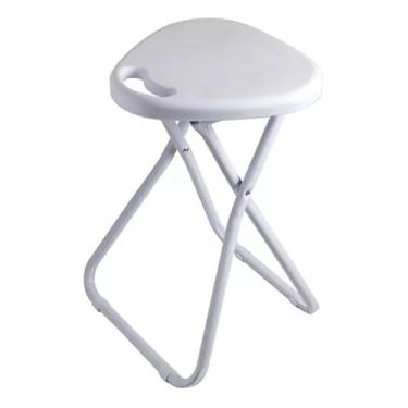Imagem de Banqueta Dobrável c/Alça até 80kg(BRANCO)