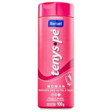 Imagem de Tenys Pé Baruel Woman Pó 100g - Desodorante em pó para os pés