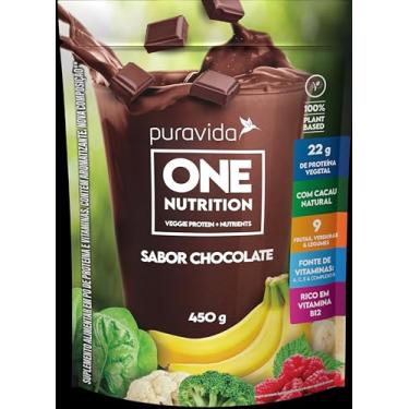 Imagem de One Vegan Nutrition Protein+Nutrientes Sabor Chocolate de 450g-Pura Vida