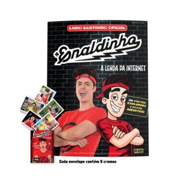 Imagem de Álbum Figurinha Enaldinho Livro Ilustrado Oficial + 75 cromo - pixel