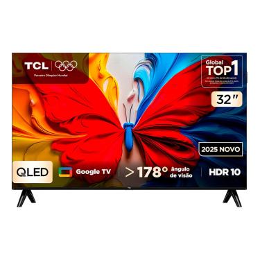 Imagem de Smart TV 32 TCL QLED Android Wi-Fi Bluetooth 32S5K