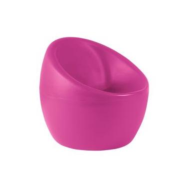 Imagem de Poltrona Tramontina Oca em Polietileno Rosa Rosa