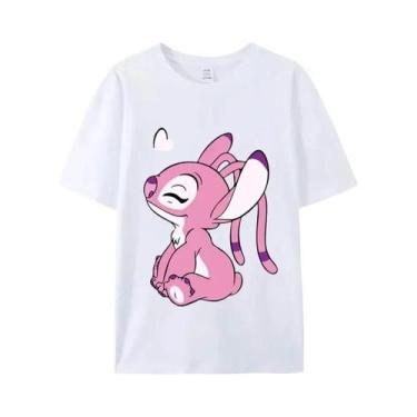 Imagem de Camiseta De Casal Disney Para Homens E Mulheres, Estilo Harajuku, Top 