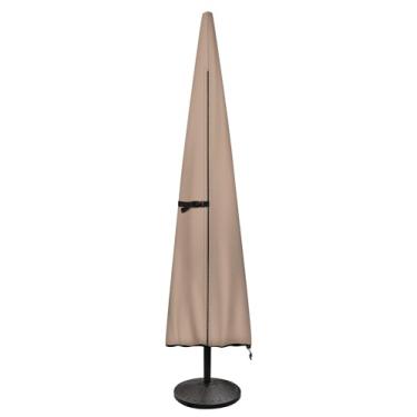 Imagem de ULTCOVER Capa de guarda-sol para pátio – 600D impermeável ao ar livre para guarda-chuva – Serve para guarda-chuva de mercado de 2,8 a 3 m