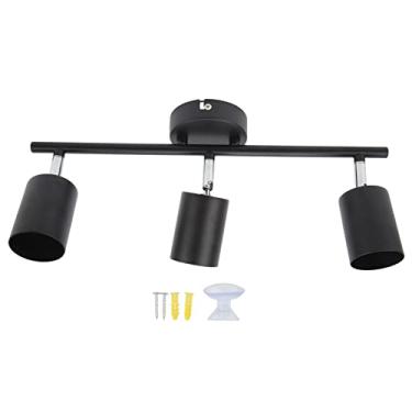 Imagem de LiebeWH Kit de Luz de Trilha Ajustável Com 3 Cabeças, Compatível Com GU10, Iluminação Regulável Rotativa para Residências e Espaços Comerciais