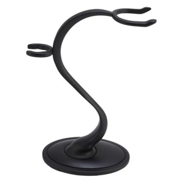 Imagem de Yinhing Suporte e Suporte para Escova de Metal Elegante para Escova de Barba para Bancada de Banheiro e Organização de Toucador Design Elegante para Entusiastas de Cuidados Masculinos e Amantes de Cuidados Com a Barba