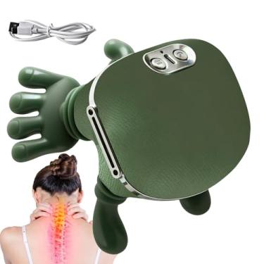 Imagem de Massajador de Ombros e Pescoço - Dispositivo para Relaxamento Muscular - Massagem Elétrica Recarregável com 2 Modos de Calor,para Casa Viagem Rotina Diária Fim de Semana Feriado