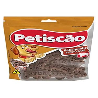Imagem de Petisco Para Cães, Petiscão, Bifinho de Carne, Ossinho, 250 Gramas