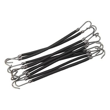 Imagem de Generic Suporte de Rabo de Cavalo, Elástico Flexível, Ferramenta de Amarrar Cabelo para Mulheres e Meninas, Estilo Fácil de Rabo de Cavalo para Namoro No Escritório, 10 Peças (Preto)