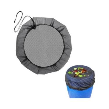 Imagem de Rede De Proteção Para Barril De Chuva Anti-Mosquito Para Coleta De Águ