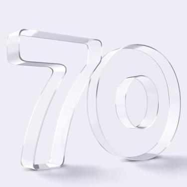 Imagem de Ledido Caixa de tabuleiro de charcutaria com número de acrílico de 25 cm, bandeja reutilizável e preenchível para bolo de doces, lanche de frutas, bandeja de charcutaria de acrílico fácil de limpar