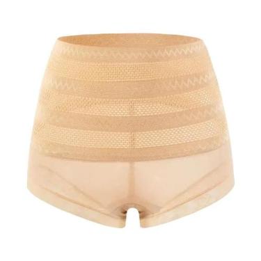 Imagem de Calcinha Modeladora Feminina De Cintura Alta Com Controle De Barriga E