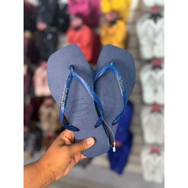 Imagem de Havaianas Slim Square Logo Metallic