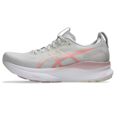 Imagem de ASICS Tênis de corrida feminino Gel-Kayano 32, Cinza nuvem/concha, 42