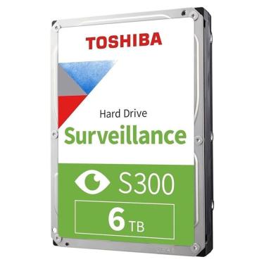 Imagem de HD Toshiba Surveillance S300, 6TB, 5400 RPM, SATA - HDWT860UZSVA-Unissex