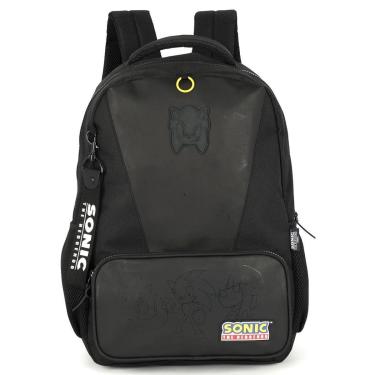 Imagem de Mochila de Costas Escolar Juvenil Sonic-Masculino