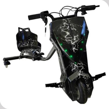 Imagem de Drift Eletrico Triciclo Infantil 3 Rodas 150w Bluetooth Led