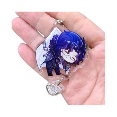 Imagem de Chaveiro Acrílico De Cosplay Fatui Pierro Dottore Regrator Pantalone G