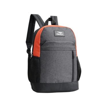 Imagem de Mochila Masculina Reforçada Laranja Em Poliéster Penalty-Unissex