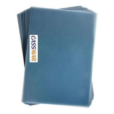 Imagem de Capa Para Encadernação A4 Fumê Line Frente Pp 0,30 100un - Cassmar