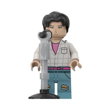 Imagem de Blocos De Montar De Brinquedo De Bonecos Artesanais De Equipe De Caça 