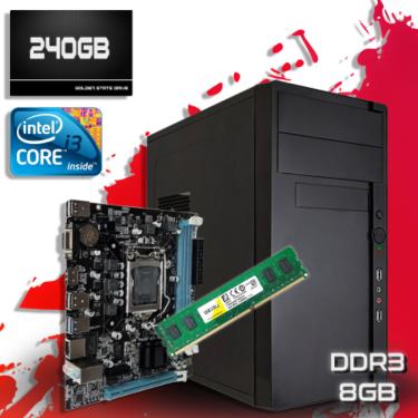 Imagem de Computador Home CPU Intel Core I3 3240 3,40GHZ 8GB DDR3 SSD 240GB