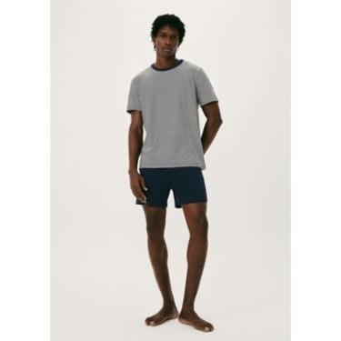 Imagem de Pijama Curto Masculino Com Linho-Masculino