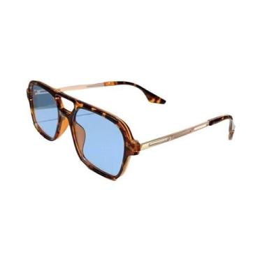 Imagem de Óculos De Sol Quadrados Cinza Para Mulheres Com Proteção UV, Estilosos