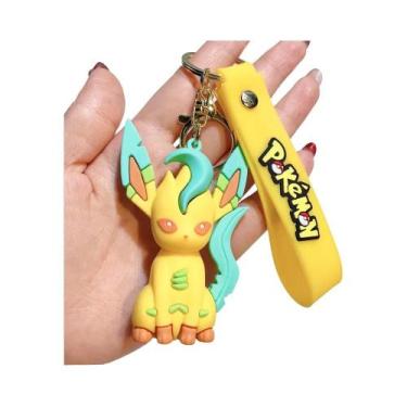 Imagem de Chaveiro De Silicone Pokémon Para Crianças: Pikachu, Charmander, Squir