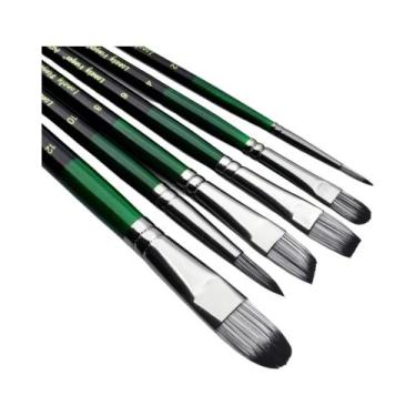 Imagem de Conjunto De Pincéis De Pintura Para Artistas, Para Acrílico, Óleo E Aq