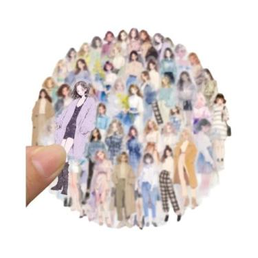 Imagem de Adesivos De Roupas De Moda Urbana Impermeáveis Para Capas De Celular E