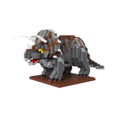 Imagem de Modelos De Dinossauros Micro Mini Para Adultos, Blocos De Montar Tyran
