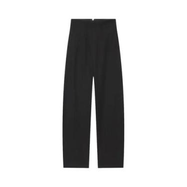 Imagem de Blazer Feminino Slim Fit Com Corte Tridimensional E Calças Casuais - E