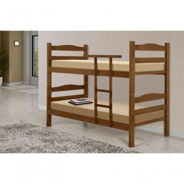 Imagem de Beliche Lisboa de Madeira Maciça Tauari Imbuia