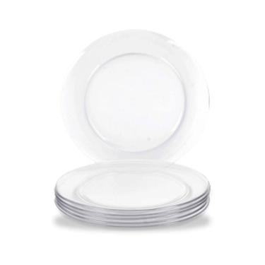 Imagem de Jogo 4 Pratos Raso Gourmet Astral 26cm Marinex Santa Marina