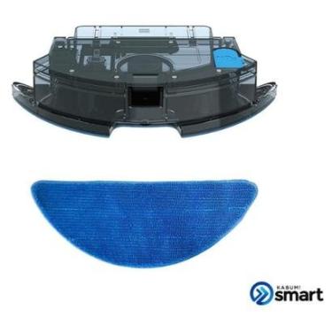 Imagem de Kit reposição para Robô Aspirador KABUM smart 500/700 - 1 Reservatório + 2 Panos de Limpeza-KSHPR193-Unissex