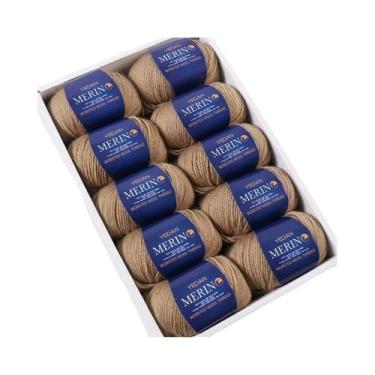 Imagem de Fio De Lã Fina De 500g Para Tricô Artesanal DIY, Moda De Outono E Inve