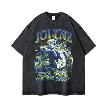 Imagem de Camiseta Gráfica Masculina Anime JoJo's Bizarre Adventure DIO, Camiset