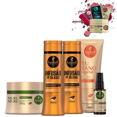 Imagem de Kit Haskell Adeus Ressecamento 5 itens