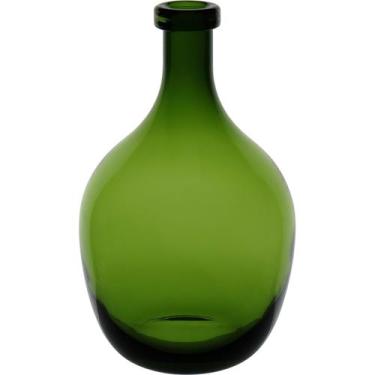 Imagem de VASO ENFEITE CASA HOME&CO VIDRO 30x18x18cm VERDE
