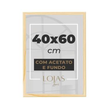 Imagem de Kit 5 Molduras 40x60 Acetato Certificado Diploma Fotografia - Preto - 