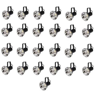 Imagem de Kit 25 Spot Trilho Perfilado Eletro calha Par20 Bulbo OL5