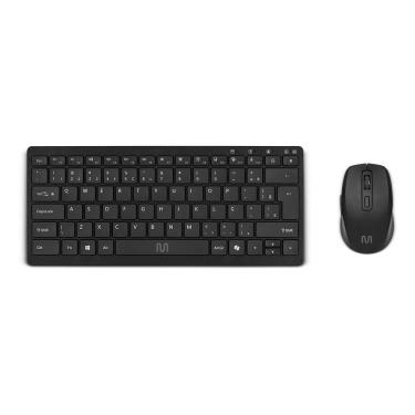 Imagem de Combo Teclado e Mouse Recarregavel Sem Fio Multi - TC404