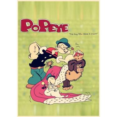 Imagem de Pôster Popeyes Anime Art 30x42cm em papel 150g sem moldura - yiweisai