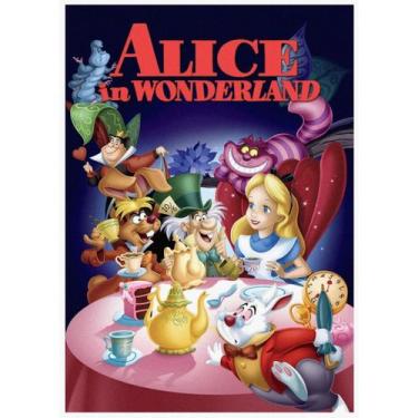 Imagem de Pôster: arte de parede, pintura decorativa, Alice Retro, Anime - yiwei
